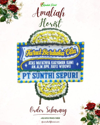 Papan Bunga Duka di Setiamulya