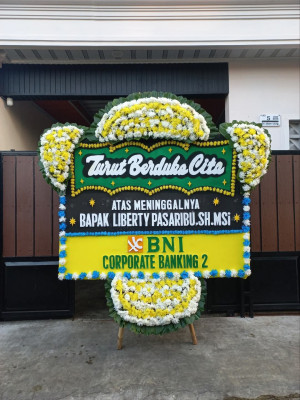 Papan Bunga Duka di Setiamulya