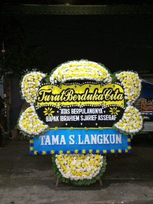 Papan Bunga Duka di Setiamulya